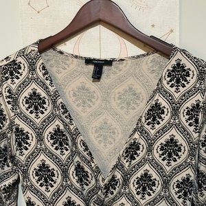 Forever 21 long sleeve maxi dress